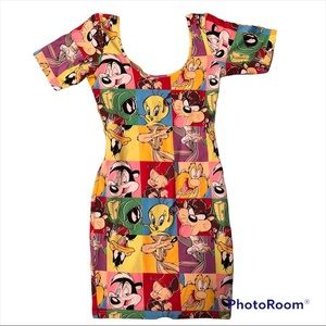 Looney Tunes Characters Dress